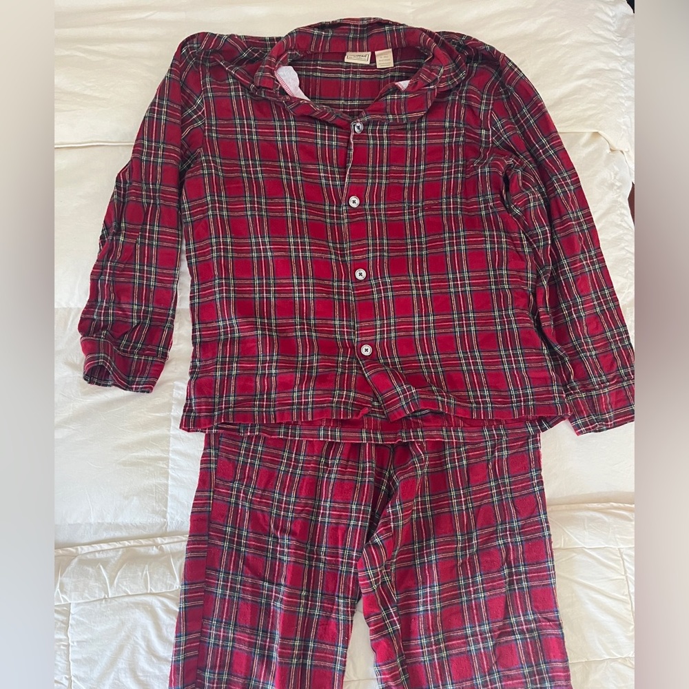 Scotch Plaid Flannel Pajamas Men's Regular